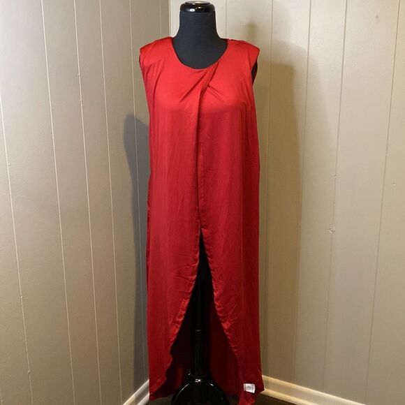 Lounge Set Extra Small Silky Long Cape Lounge Pants Pajamas Elastic Waist - Picture 1 of 8